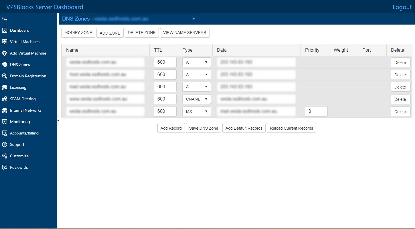 DNS Servers